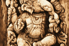 front Ganesha art