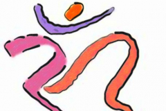 Yoga mat Om