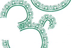 Green Flowers Om
