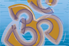 Swimming in the ocean Aum