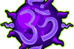Neon Purple Aum