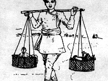 xxFIGURES_Farmer carries child and tools