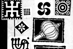 xxFolk art symbols