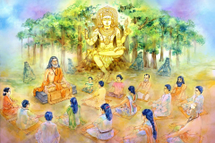 4-Guru-teaches-near-Dakshinamurti