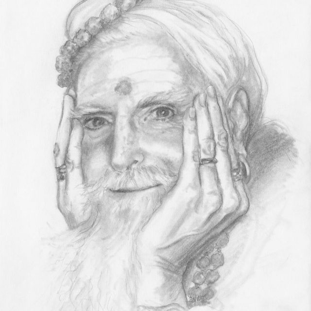 The Mystic Charcoal Drawing By Sangeeta Singh | absolutearts.com
