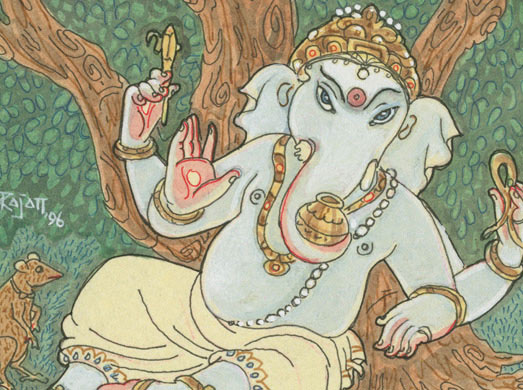 Paintings and Drawings of Ganesha