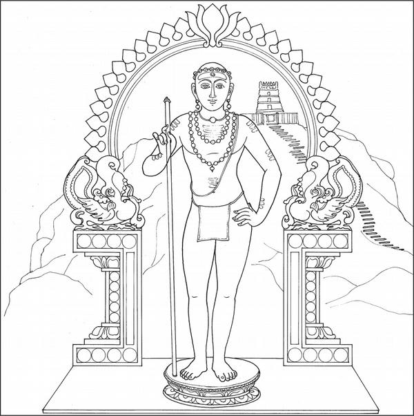 Batu Caves Lord Murugan Statue | Free SVG
